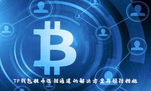 TP钱包提币选错通道的解决方案与预防措施